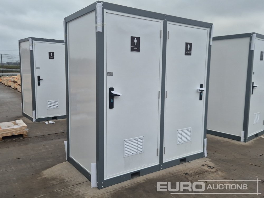 Unused 2025 KMY Industrial Double Portable Toilet (Cannot Be Reconsigned) - Морской контейнер: фото 1 Unused 2025 KMY Industrial Double Portable Toilet (Cannot Be Reconsigned) - Морской контейнер: фото 1