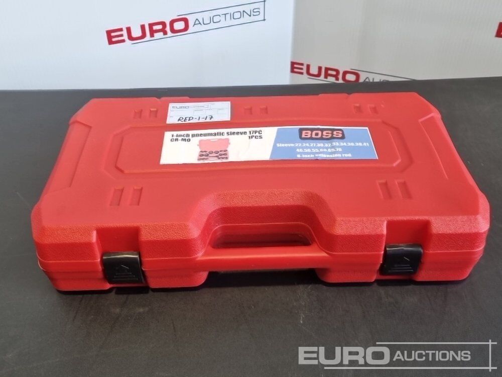 Unused 2026 Boss 1" 17pc Pneumatic Socket Set, 8" Extension Rod - Оборудование для мастерских: фото 3 Unused 2026 Boss 1" 17pc Pneumatic Socket Set, 8" Extension Rod - Оборудование для мастерских: фото 3