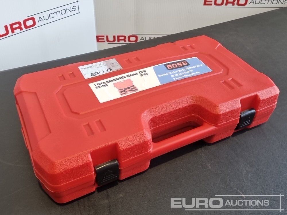 Unused 2026 Boss 1" 17pc Pneumatic Socket Set, 8" Extension Rod - Оборудование для мастерских: фото 2 Unused 2026 Boss 1" 17pc Pneumatic Socket Set, 8" Extension Rod - Оборудование для мастерских: фото 2