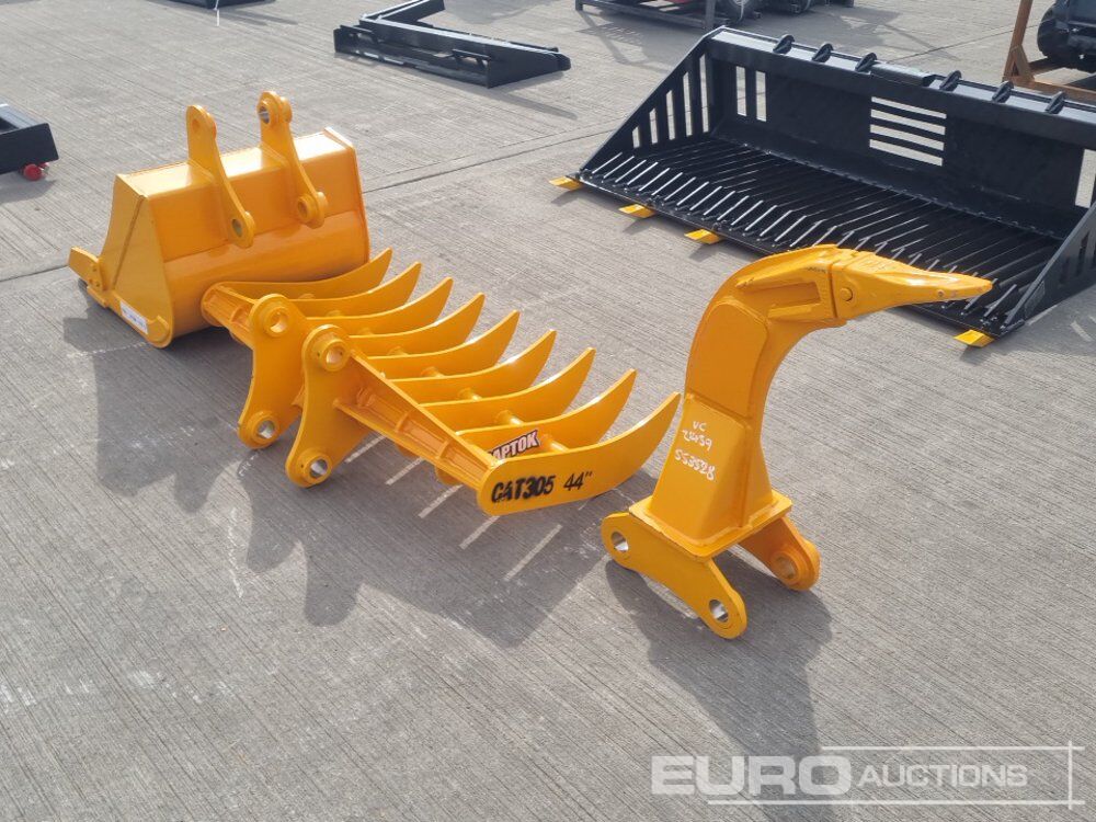Unused 2026 Captok 44" Rake, 24" Digging Bucket, Ripper 45mm Pin to suit 4-6 Ton Excavator - Ковш: фото 5 Unused 2026 Captok 44" Rake, 24" Digging Bucket, Ripper 45mm Pin to suit 4-6 Ton Excavator - Ковш: фото 5
