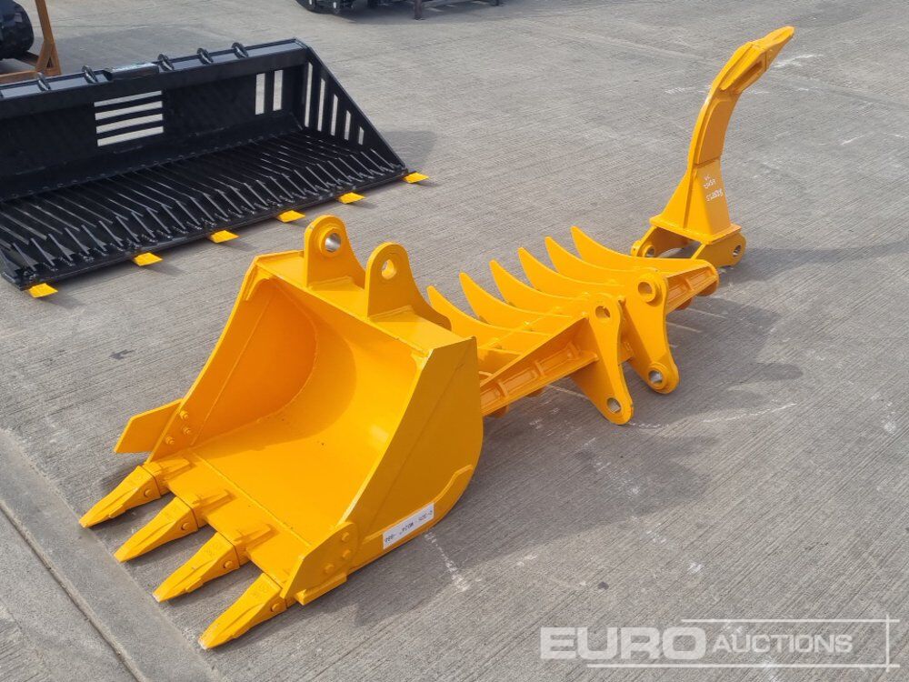 Unused 2026 Captok 44" Rake, 24" Digging Bucket, Ripper 45mm Pin to suit 4-6 Ton Excavator - Ковш: фото 3 Unused 2026 Captok 44" Rake, 24" Digging Bucket, Ripper 45mm Pin to suit 4-6 Ton Excavator - Ковш: фото 3