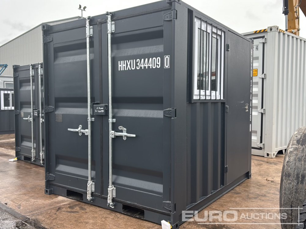 Unused 8' x 6' 8" Container, Side Door & Window - Морской контейнер: фото 3 Unused 8' x 6' 8" Container, Side Door & Window - Морской контейнер: фото 3