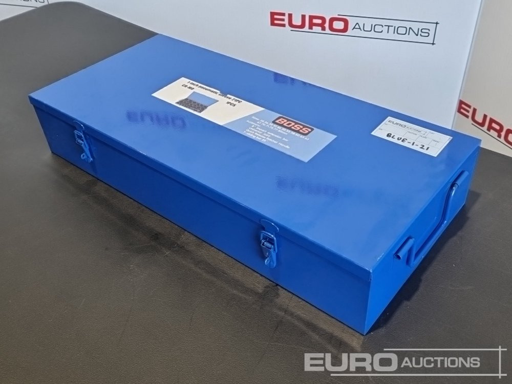 Unused Boss 1" 21pc Pneumatic Socket Set, 8" Impact Extension Bar, Universal Joint, Quick Release Ratchet Handle, 20" T-sliding Bar - Оборудование для мастерских: фото 3 Unused Boss 1" 21pc Pneumatic Socket Set, 8" Impact Extension Bar, Universal Joint, Quick Release Ratchet Handle, 20" T-sliding Bar - Оборудование для мастерских: фото 3