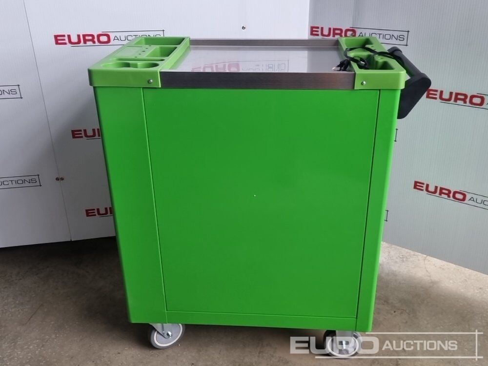 Unused Boss Roller Tool Chest, 7 Drawer, Side Storage Compartment, 258 Piece Tool Set (Green) - Оборудование для мастерских: фото 4 Unused Boss Roller Tool Chest, 7 Drawer, Side Storage Compartment, 258 Piece Tool Set (Green) - Оборудование для мастерских: фото 4