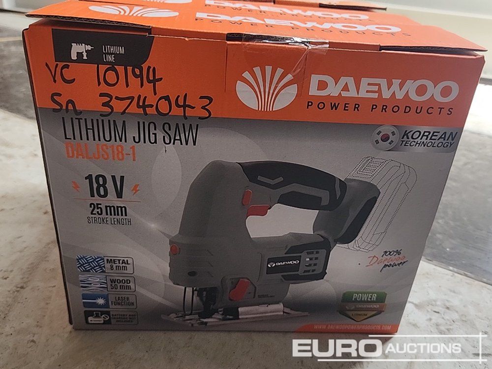 Unused Daewoo DALJS18-1 - Оборудование для мастерских: фото 1 Unused Daewoo DALJS18-1 - Оборудование для мастерских: фото 1