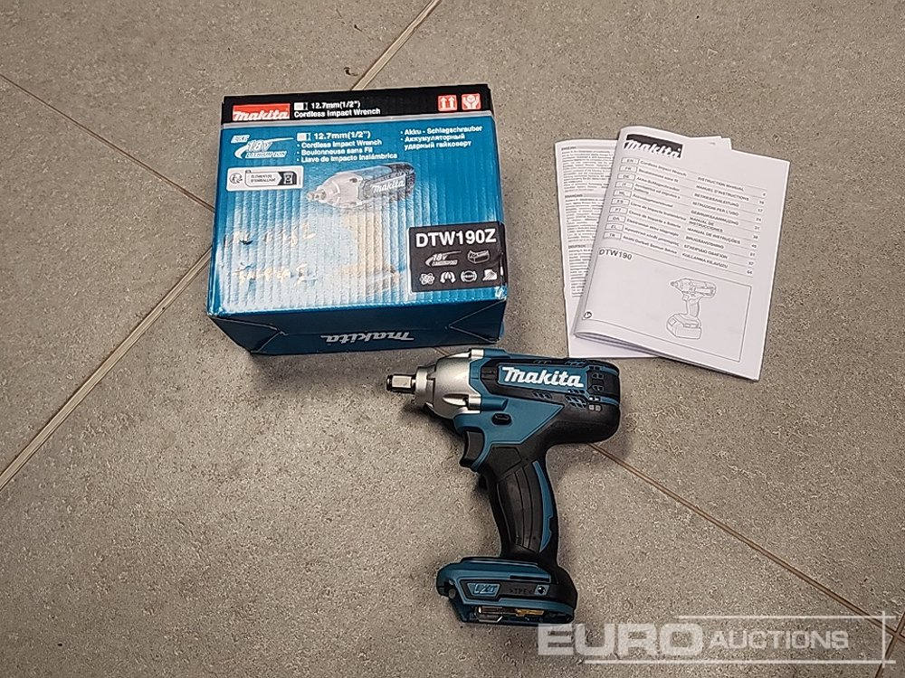 Unused Makita 18V 1/2" Li-Ion LXT Impact Wrench (Body Only) - Строительное оборудование: фото 2 Unused Makita 18V 1/2" Li-Ion LXT Impact Wrench (Body Only) - Строительное оборудование: фото 2