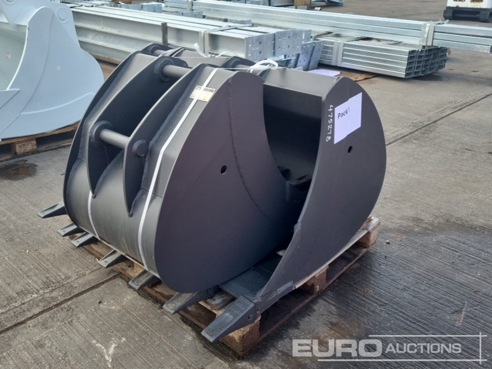 Unused Miller 36", 24", 12" Scoop Bucket 45mm Pin to suit 4-6 Ton Excavator - Ковш: фото 1 Unused Miller 36", 24", 12" Scoop Bucket 45mm Pin to suit 4-6 Ton Excavator - Ковш: фото 1