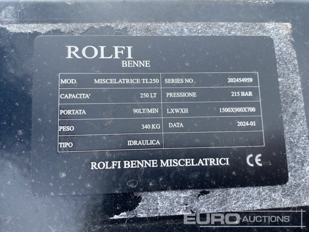 Новый Ковш Unused Rolfi TL250: фото 13
