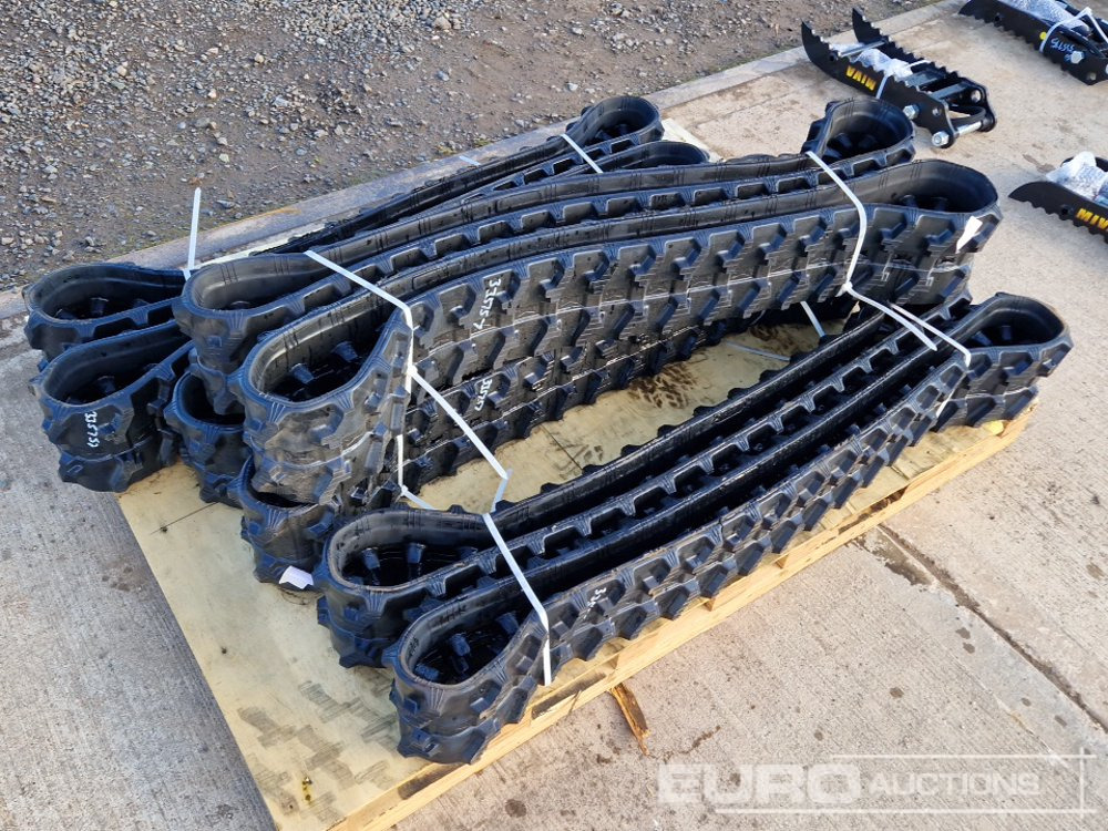 Unused Rubber Tracks to suit Mini Excavator (8 of) - Гусеница для Строительной техники: фото 1 Unused Rubber Tracks to suit Mini Excavator (8 of) - Гусеница для Строительной техники: фото 1