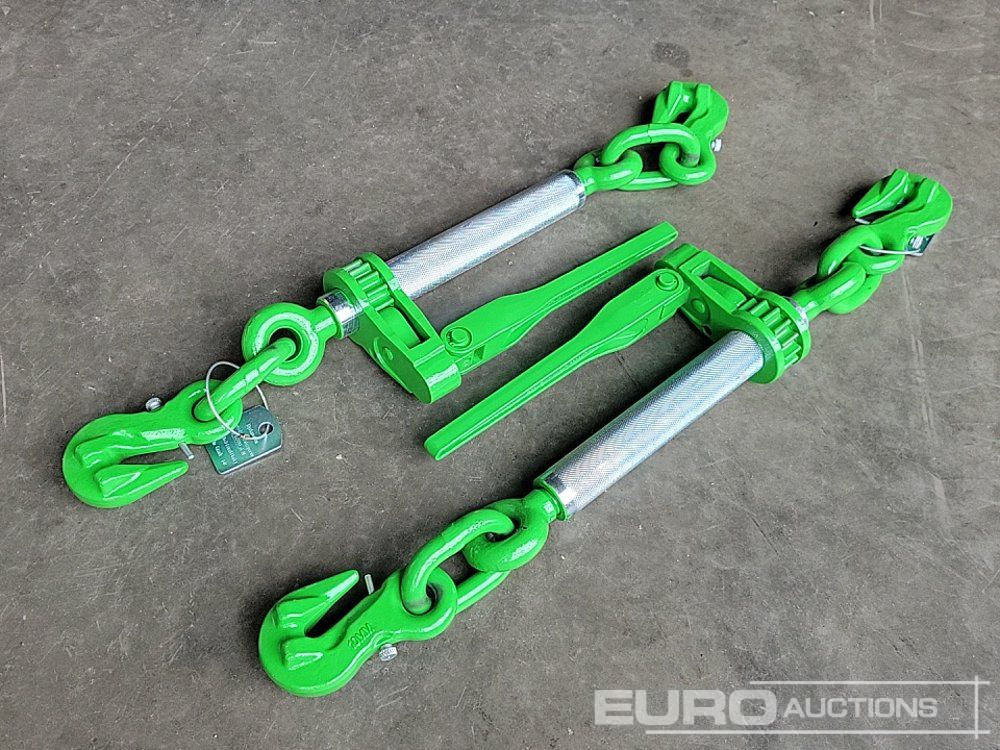 Unused Rydam Folding Handle 13mm Grade 80 Load Binder (2 of) - Строительное оборудование: фото 1 Unused Rydam Folding Handle 13mm Grade 80 Load Binder (2 of) - Строительное оборудование: фото 1