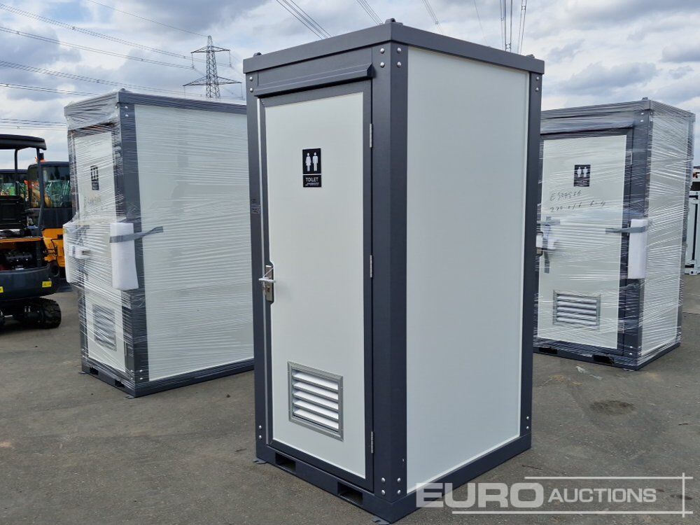 Unused Single Toilet Unit (Cannot Be Reconsigned) - Морской контейнер: фото 1 Unused Single Toilet Unit (Cannot Be Reconsigned) - Морской контейнер: фото 1