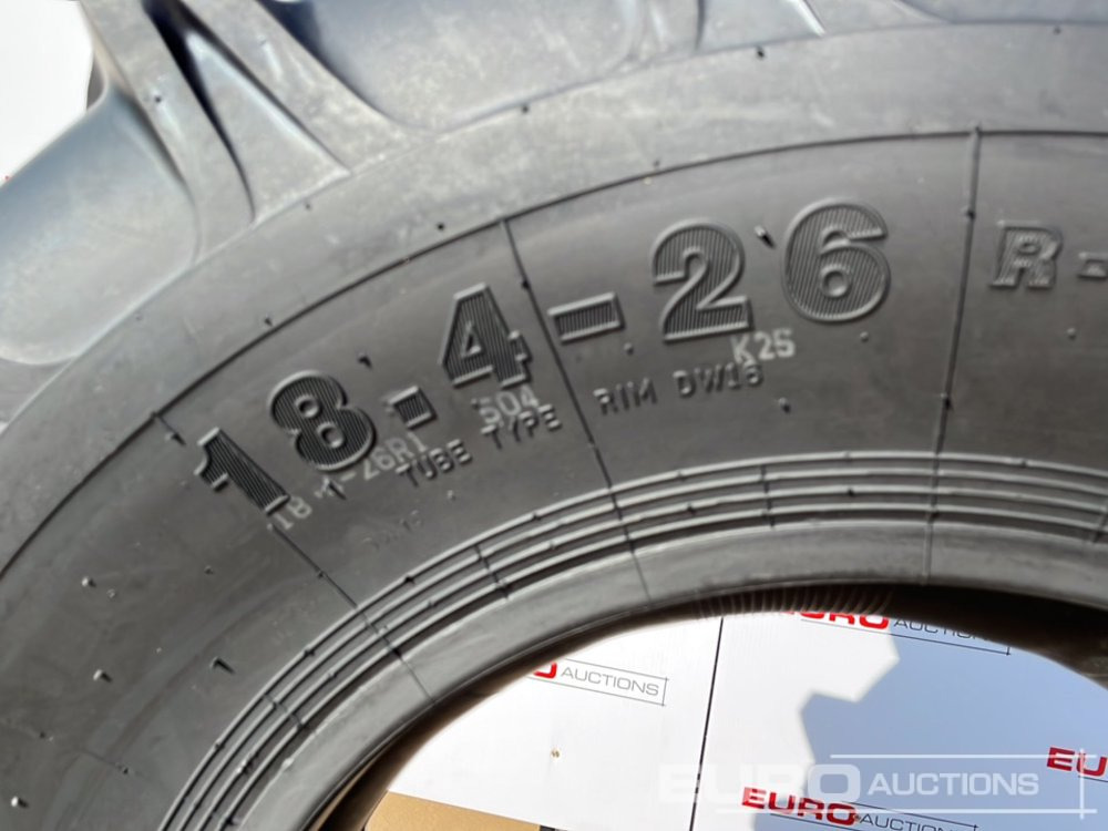 Unused Top Trust 18.4-26-10PR R1 Backhoe Loader Tyre - Шина: фото 4 Unused Top Trust 18.4-26-10PR R1 Backhoe Loader Tyre - Шина: фото 4