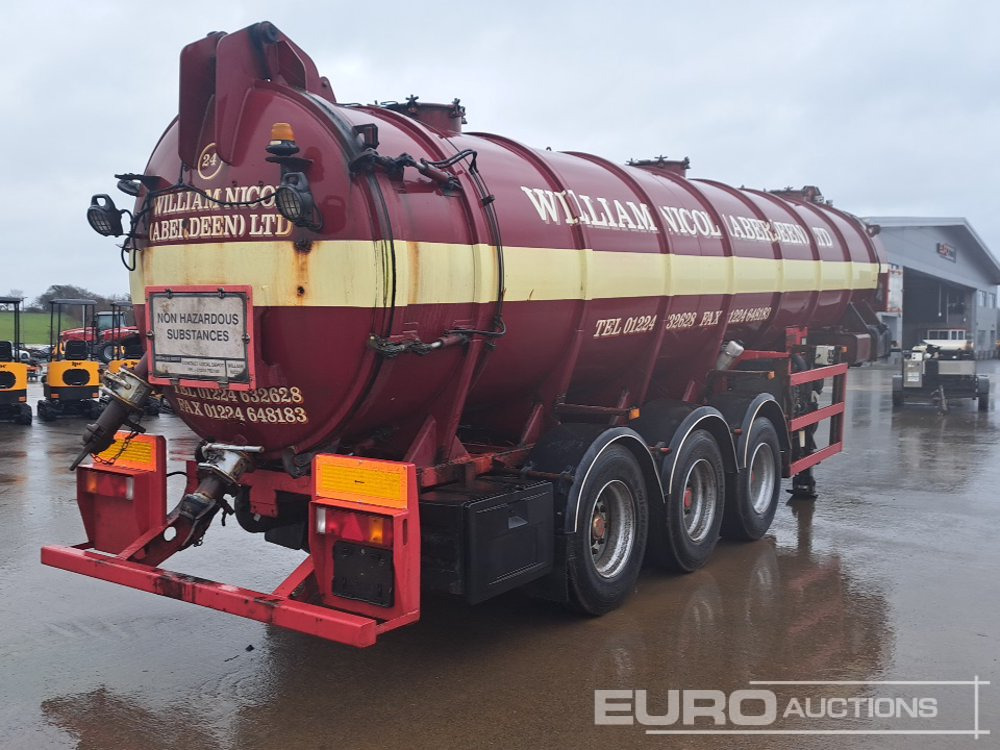 Vallely Tri Axle Suction Tanker Trailer - Полуприцеп-цистерна: фото 5 Vallely Tri Axle Suction Tanker Trailer - Полуприцеп-цистерна: фото 5