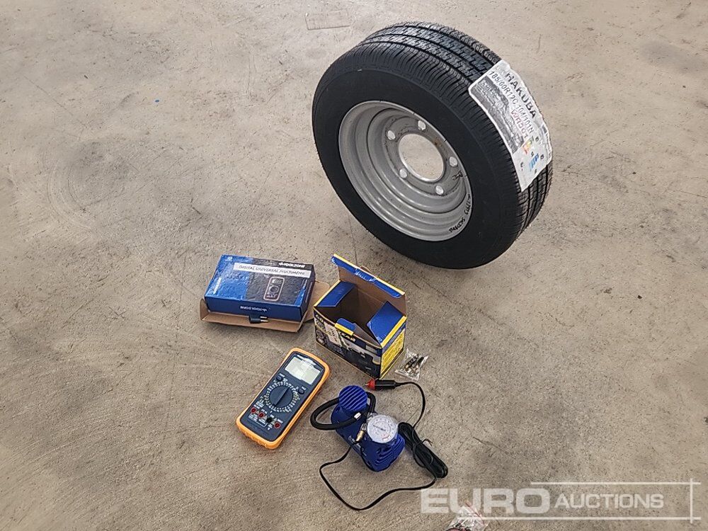 Vehicle Service Kit (12" Tyre, Portable Air Compressor & OBD Scanner) - Оборудование для мастерских: фото 4 Vehicle Service Kit (12" Tyre, Portable Air Compressor & OBD Scanner) - Оборудование для мастерских: фото 4