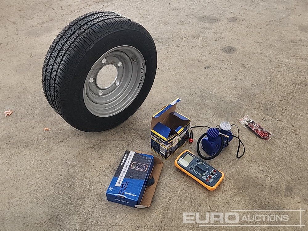 Vehicle Service Kit (12" Tyre, Portable Air Compressor & OBD Scanner) - Оборудование для мастерских: фото 1 Vehicle Service Kit (12" Tyre, Portable Air Compressor & OBD Scanner) - Оборудование для мастерских: фото 1