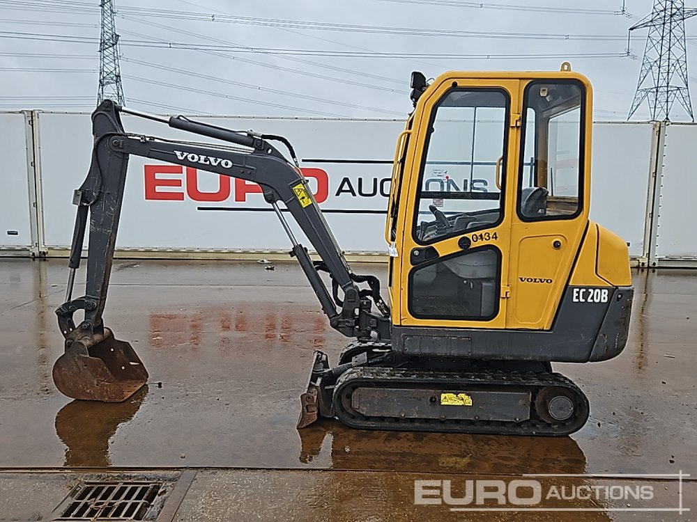 Volvo EC20B - Мини-экскаватор: фото 2 Volvo EC20B - Мини-экскаватор: фото 2