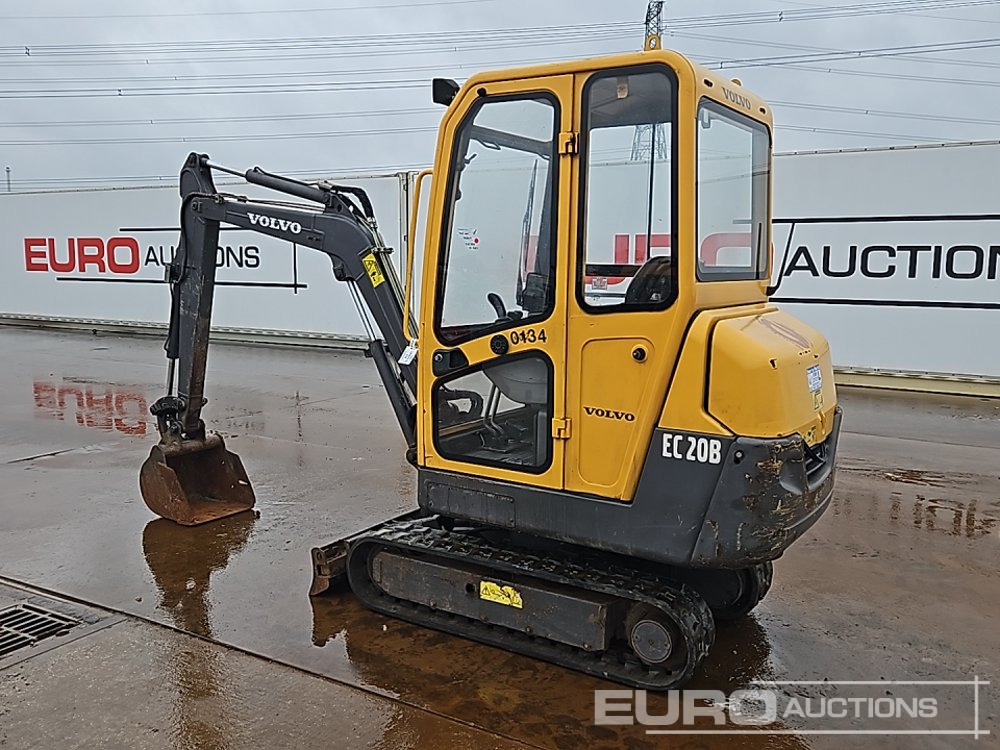 Volvo EC20B - Мини-экскаватор: фото 3 Volvo EC20B - Мини-экскаватор: фото 3