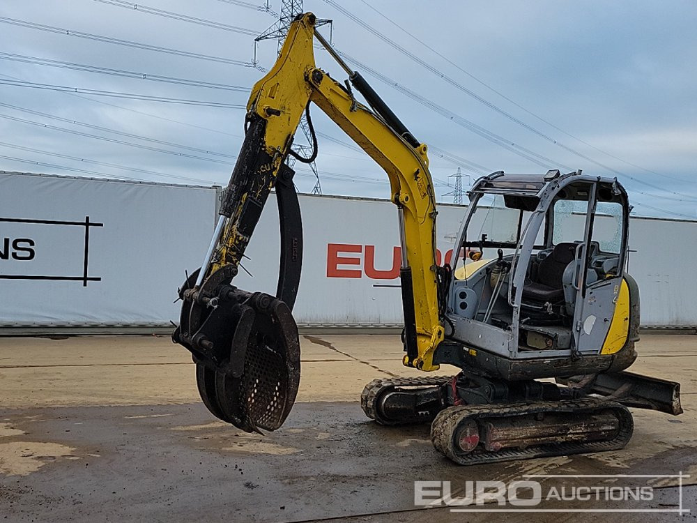 Wacker Neuson Rubber Tracks, Blade, Offset, Piped, Manual Grab - Гусеничный экскаватор: фото 1 Wacker Neuson Rubber Tracks, Blade, Offset, Piped, Manual Grab - Гусеничный экскаватор: фото 1