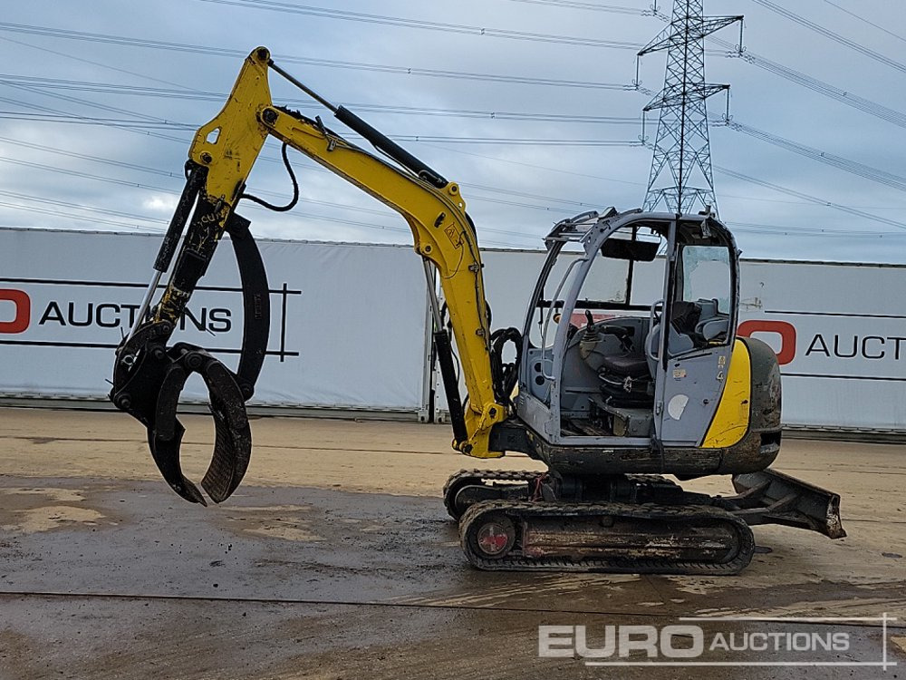 Wacker Neuson Rubber Tracks, Blade, Offset, Piped, Manual Grab - Гусеничный экскаватор: фото 2 Wacker Neuson Rubber Tracks, Blade, Offset, Piped, Manual Grab - Гусеничный экскаватор: фото 2