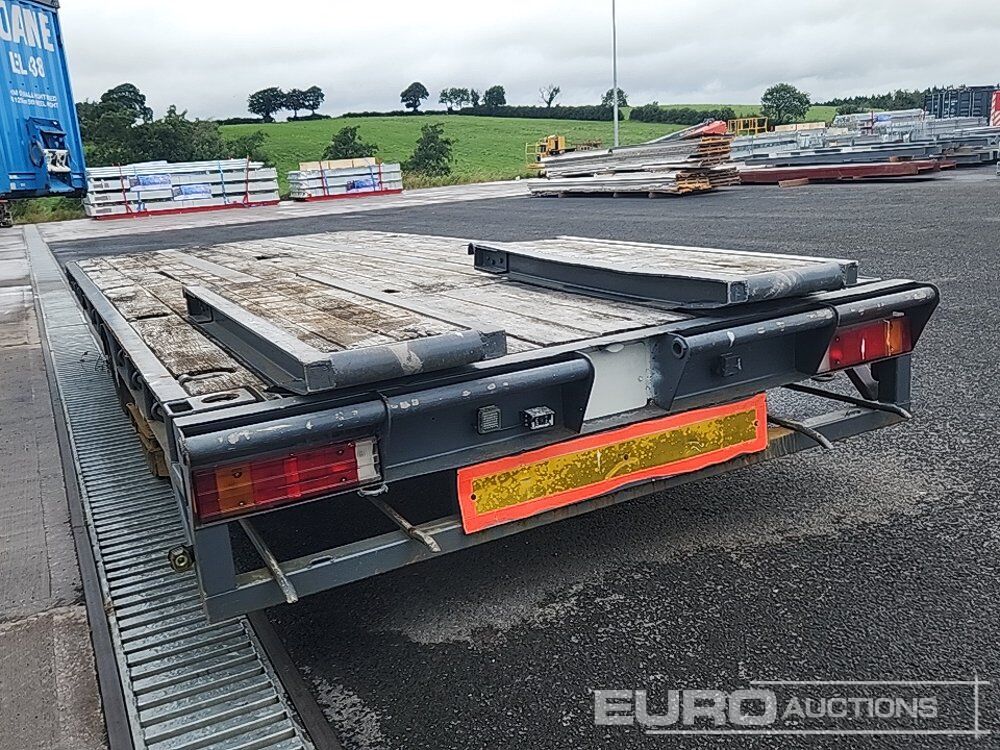 Webb Twin Axle Flat Bed Drag Trailer, Ramps - Прицеп для спецтехники: фото 2 Webb Twin Axle Flat Bed Drag Trailer, Ramps - Прицеп для спецтехники: фото 2