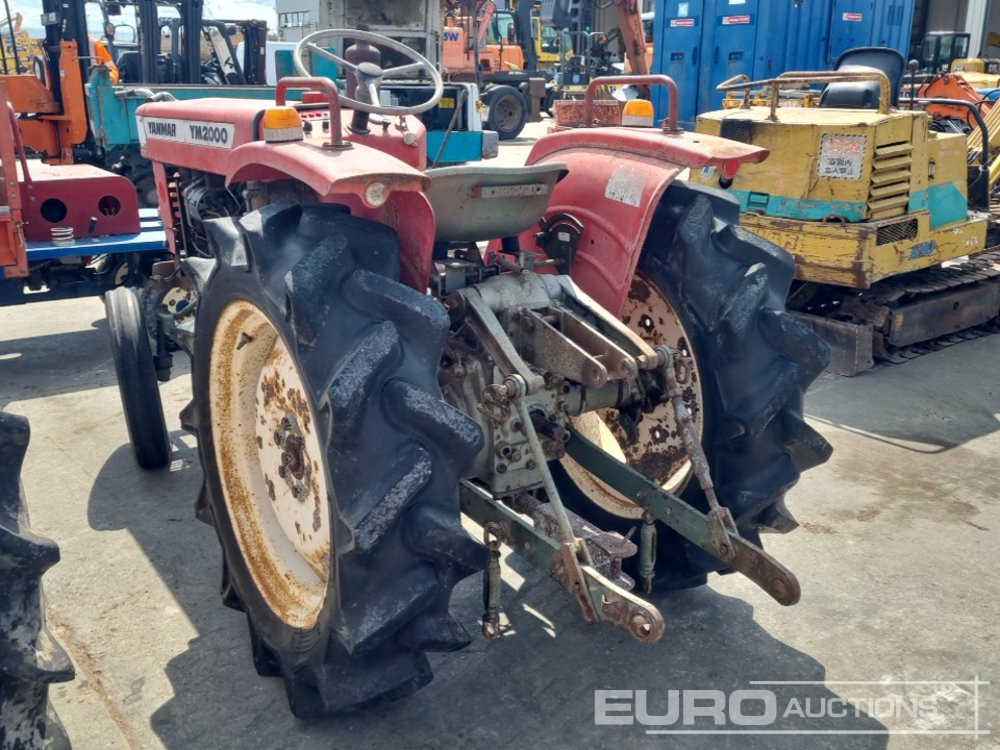 Yanmar YM2000 - Минитрактор: фото 3 Yanmar YM2000 - Минитрактор: фото 3