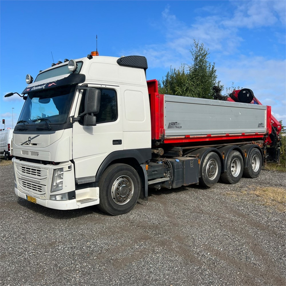 Volvo FM 8x4 500 - Грузовик бортовой/ Платформа, Автоманипулятор: фото 1 Volvo FM 8x4 500 - Грузовик бортовой/ Платформа, Автоманипулятор: фото 1