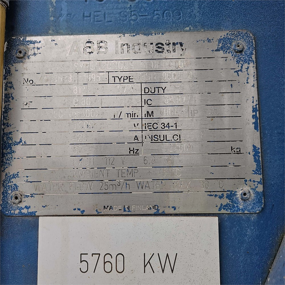 Wärtsilä 16V32 GD - Электрогенератор: фото 4 Wärtsilä 16V32 GD - Электрогенератор: фото 4