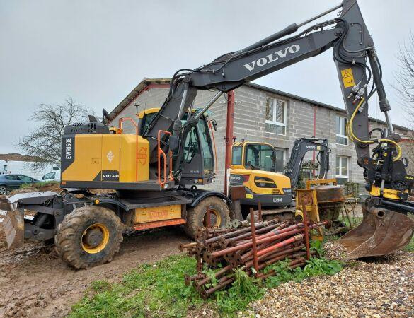 Volvo EWR150 E - Колёсный экскаватор: фото 1 Volvo EWR150 E - Колёсный экскаватор: фото 1