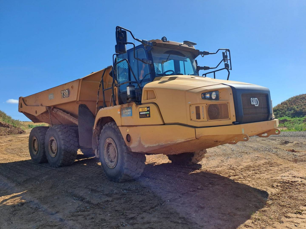 CAT 730 - Сочленённый самосвал: фото 2 CAT 730 - Сочленённый самосвал: фото 2
