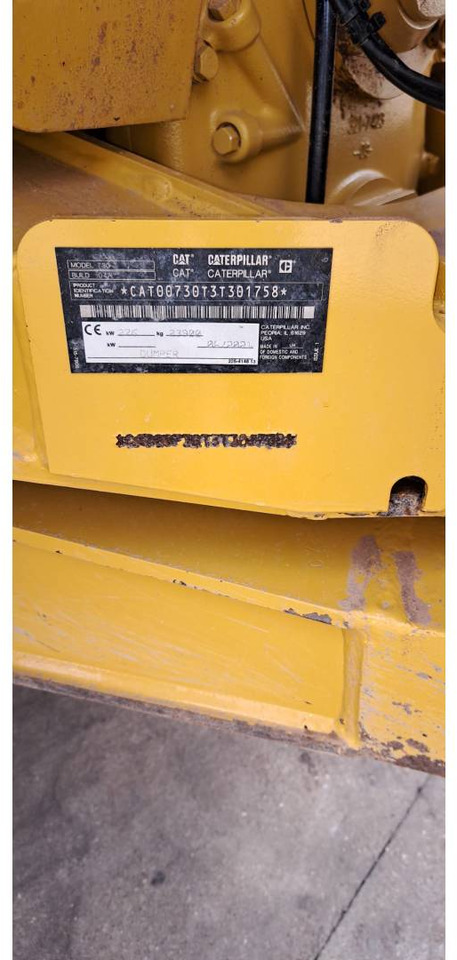 Сочленённый самосвал CAT 730: фото 6 Сочленённый самосвал CAT 730: фото 6