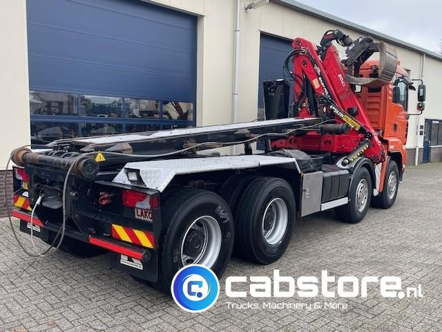 MAN TGA 41.440 8X4 BB Palfinger Epsilon Z-Kraan bouwjaar 2011 + NCH 30 Ton's Kabel-containersyteem - Handgeschakeld - Bouwjaar 2007 - Km 582.782 - Автоманипулятор: фото 4 MAN TGA 41.440 8X4 BB Palfinger Epsilon Z-Kraan bouwjaar 2011 + NCH 30 Ton's Kabel-containersyteem - Handgeschakeld - Bouwjaar 2007 - Km 582.782 - Автоманипулятор: фото 4