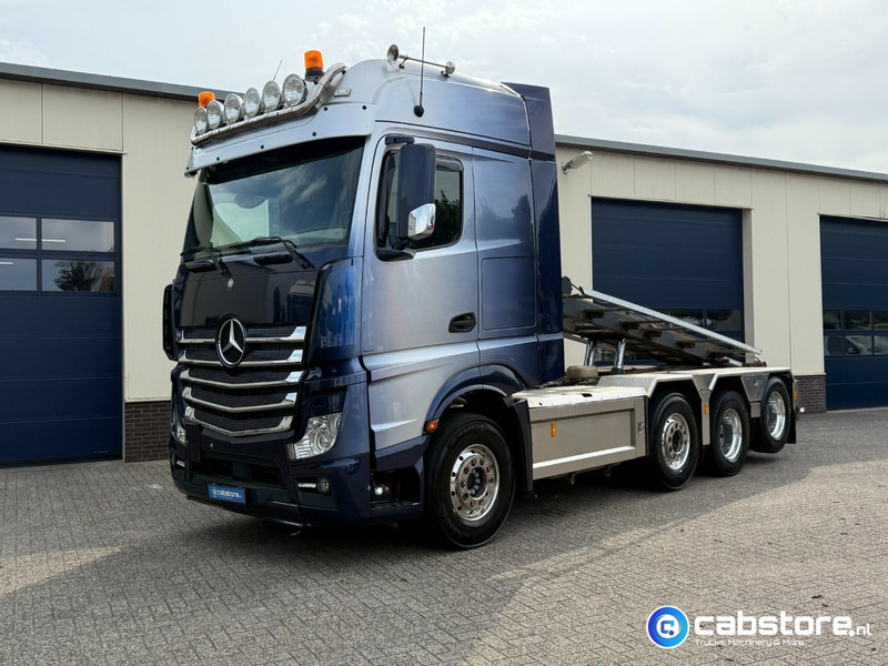 Mercedes-Benz ACTROS 3663 Euro 6 - 8x2 - RETARDER - Bouwjaar 09-2017 - 30 Ton's Container Kabelsysteem - Km 476.892 - Good condition - Тросовый мультилифт: фото 2 Mercedes-Benz ACTROS 3663 Euro 6 - 8x2 - RETARDER - Bouwjaar 09-2017 - 30 Ton's Container Kabelsysteem - Km 476.892 - Good condition - Тросовый мультилифт: фото 2