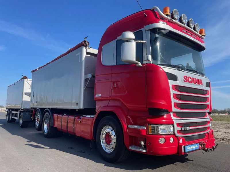 Scania LB6X2*4HNB Euro 6 - Year 2016 - RETARDER - ALUMINIUM kipper + FLOOR kipper aanhangwagen - Good Condition !! - Грузовик-цистерна: фото 3 Scania LB6X2*4HNB Euro 6 - Year 2016 - RETARDER - ALUMINIUM kipper + FLOOR kipper aanhangwagen - Good Condition !! - Грузовик-цистерна: фото 3