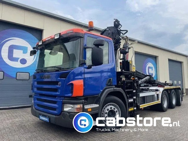 Scania P380 LB 8x4*4 HNA Euro 5 - HIAB 211 E-3 Hipro Crane with remote control + Multilift XR26S61 Hooklift - Year 2009 - Km 336.501 !! - Good condition - Крюковой мультилифт, Автоманипулятор: фото 4 Scania P380 LB 8x4*4 HNA Euro 5 - HIAB 211 E-3 Hipro Crane with remote control + Multilift XR26S61 Hooklift - Year 2009 - Km 336.501 !! - Good condition - Крюковой мультилифт, Автоманипулятор: фото 4
