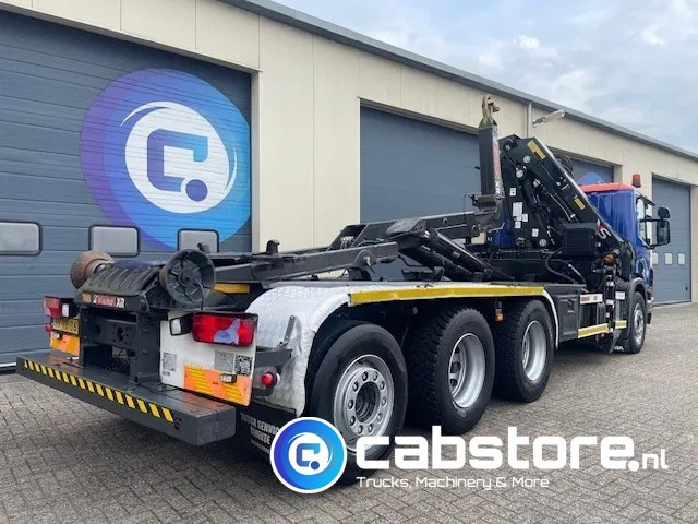 Scania P380 LB 8x4*4 HNA Euro 5 - HIAB 211 E-3 Hipro Crane with remote control + Multilift XR26S61 Hooklift - Year 2009 - Km 336.501 !! - Good condition - Автоманипулятор: фото 4 Scania P380 LB 8x4*4 HNA Euro 5 - HIAB 211 E-3 Hipro Crane with remote control + Multilift XR26S61 Hooklift - Year 2009 - Km 336.501 !! - Good condition - Автоманипулятор: фото 4