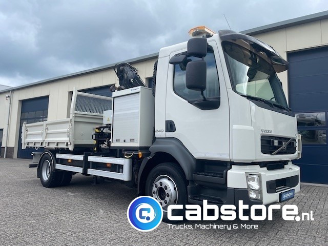 Volvo FL 240 4x2 Euro 5 - Kipper - MKG HLK 45 a2 Autolaadkraan - Bouwjaar 2012 - APK 18-10-2025 - ORIGINAL Km 35.640 !!!! - Good condition !! - Самосвал, Автоманипулятор: фото 4 Volvo FL 240 4x2 Euro 5 - Kipper - MKG HLK 45 a2 Autolaadkraan - Bouwjaar 2012 - APK 18-10-2025 - ORIGINAL Km 35.640 !!!! - Good condition !! - Самосвал, Автоманипулятор: фото 4