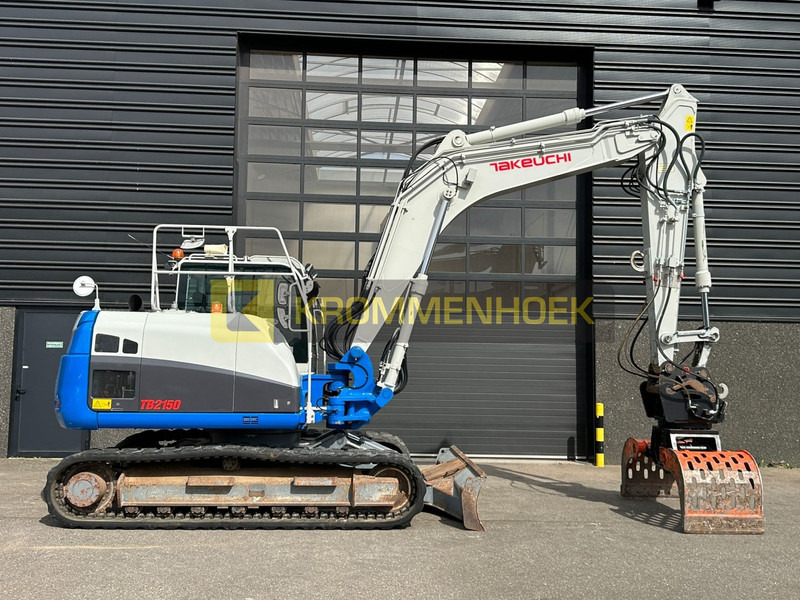 Takeuchi TB 2150 - Гусеничный экскаватор: фото 5 Takeuchi TB 2150 - Гусеничный экскаватор: фото 5