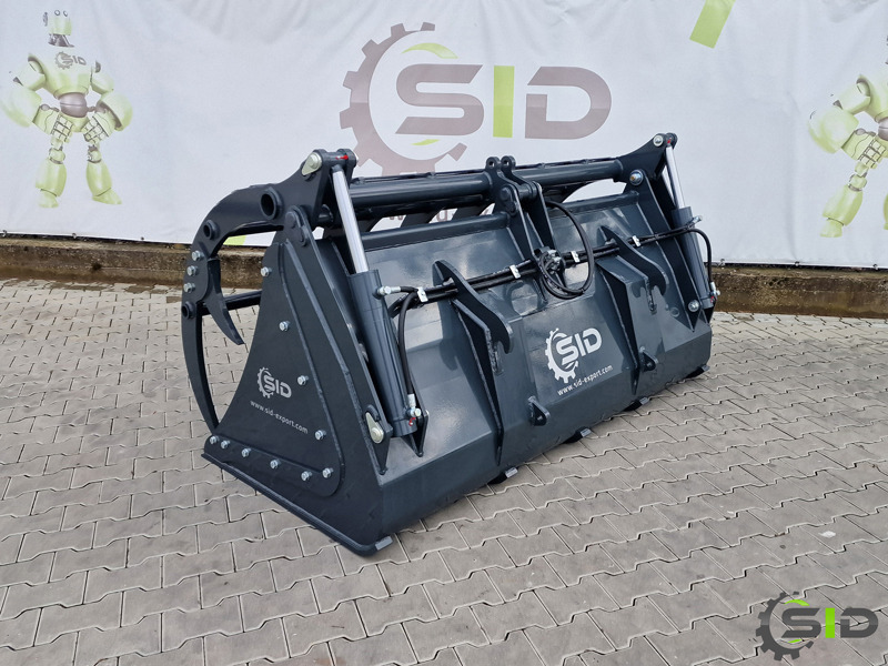 SID GREIFSCHAUFEL XXL GEBRANNTE ZINKEN / BMS Godet Crocodile / Grab bucket crocodile 2,2 - Грейферный ковш для Ковшей для погрузчика: фото 5 SID GREIFSCHAUFEL XXL GEBRANNTE ZINKEN / BMS Godet Crocodile / Grab bucket crocodile 2,2 - Грейферный ковш для Ковшей для погрузчика: фото 5