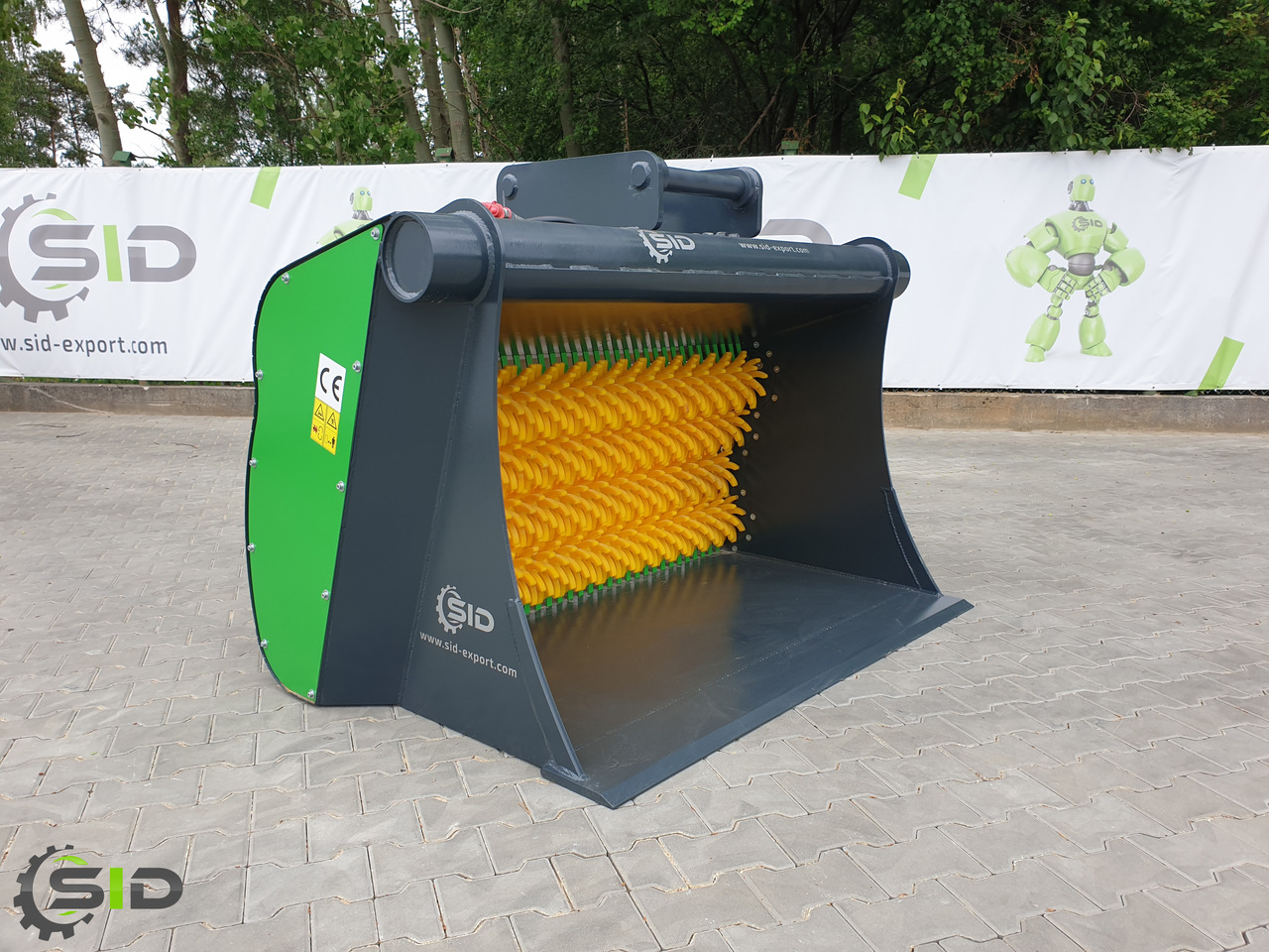 Новый Сортировочный ковш для Экскаваторов SID Siebschaufel / Screening bucket / cuillère de criblage 0,65 M, 0,05 M3: фото 12