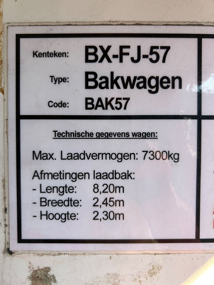 DAF LF 55 LF55-180 8.20mtr Box Turbo defect - Грузовик с закрытым кузовом: фото 5 DAF LF 55 LF55-180 8.20mtr Box Turbo defect - Грузовик с закрытым кузовом: фото 5