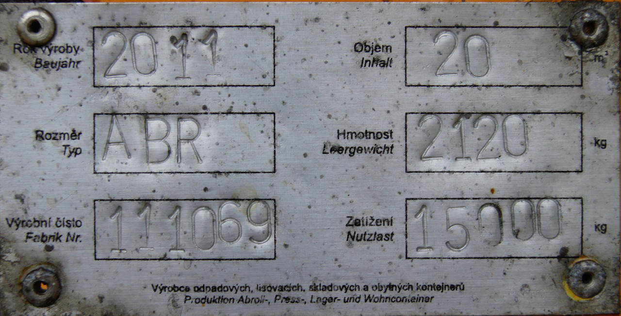 Контейнер для мультилифта Abrollcontainer Abrollcontainer / Container 20 m³, Länge 5 Meter: фото 8 Контейнер для мультилифта Abrollcontainer Abrollcontainer / Container 20 m³, Länge 5 Meter: фото 8