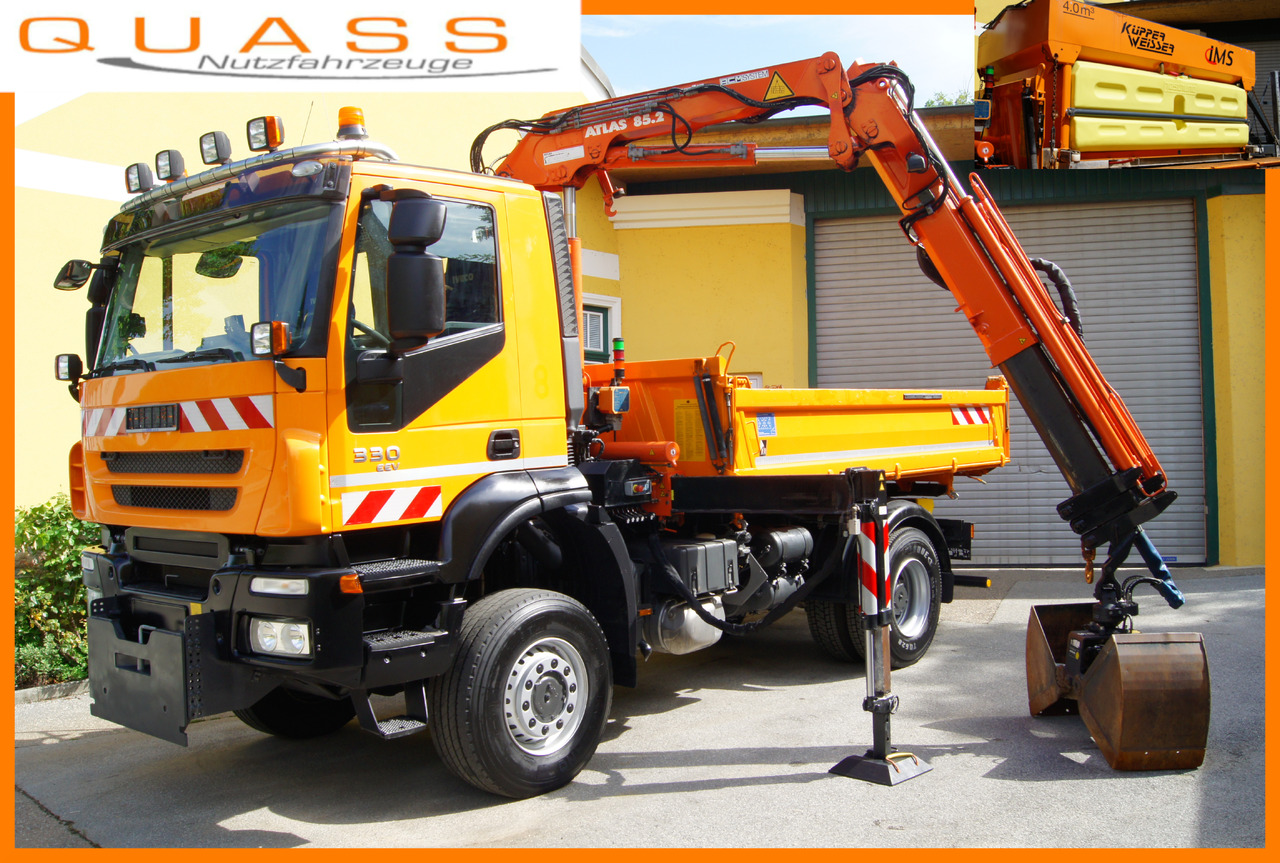 IVECO 190T33 Trakker 4x4/ATLAS 85.2/Euro5/Winterdienst/Streuer - Самосвал: фото 1 IVECO 190T33 Trakker 4x4/ATLAS 85.2/Euro5/Winterdienst/Streuer - Самосвал: фото 1