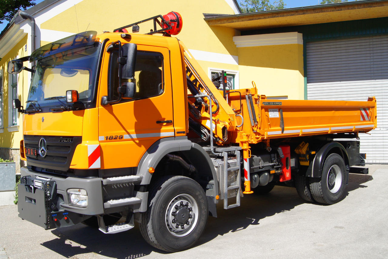 MERCEDES-BENZ AXOR 1829 4x4/EURO 5/ATLAS 65.2/MEILLER/Winterdienst - Снегоуборочная машина: фото 2 MERCEDES-BENZ AXOR 1829 4x4/EURO 5/ATLAS 65.2/MEILLER/Winterdienst - Снегоуборочная машина: фото 2