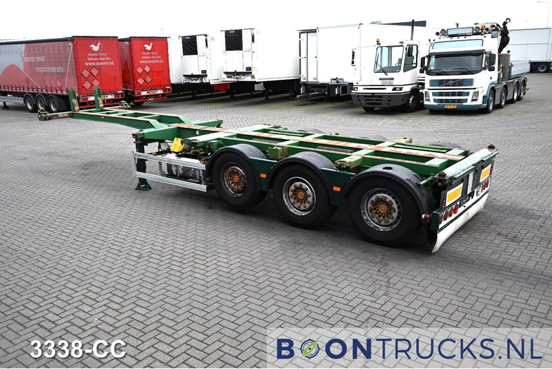 Broshuis 3UCC-39/45 2X20-30-40-45ft HC * LIFT AXLE * 2 x EXTENDABLE - Полуприцеп-контейнеровоз/ Сменный кузов: фото 4 Broshuis 3UCC-39/45 2X20-30-40-45ft HC * LIFT AXLE * 2 x EXTENDABLE - Полуприцеп-контейнеровоз/ Сменный кузов: фото 4