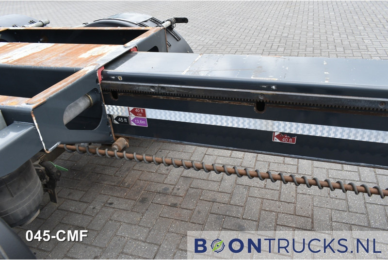 Полуприцеп-контейнеровоз/ Сменный кузов D-Tec FLEXITRAILER | 2x20-30-40-45ft HC * 2x EXTENDABLE * LIFT AXLE * NL TRAILER: фото 12