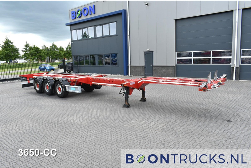 D-Tec FLEXITRAILER | 2x20-30-40-45ft HC * 2x LIFT AXLE * 2x EXTENDABLE * MOT 11-2025 - Полуприцеп-контейнеровоз/ Сменный кузов: фото 4 D-Tec FLEXITRAILER | 2x20-30-40-45ft HC * 2x LIFT AXLE * 2x EXTENDABLE * MOT 11-2025 - Полуприцеп-контейнеровоз/ Сменный кузов: фото 4