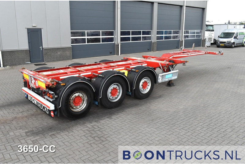 D-Tec FLEXITRAILER | 2x20-30-40-45ft HC * 2x LIFT AXLE * 2x EXTENDABLE * MOT 11-2025 - Полуприцеп-контейнеровоз/ Сменный кузов: фото 1 D-Tec FLEXITRAILER | 2x20-30-40-45ft HC * 2x LIFT AXLE * 2x EXTENDABLE * MOT 11-2025 - Полуприцеп-контейнеровоз/ Сменный кузов: фото 1