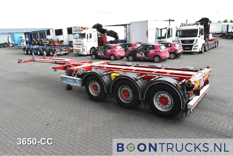 D-Tec FLEXITRAILER | 2x20-30-40-45ft HC * 2x LIFT AXLE * 2x EXTENDABLE * MOT 11-2025 - Полуприцеп-контейнеровоз/ Сменный кузов: фото 3 D-Tec FLEXITRAILER | 2x20-30-40-45ft HC * 2x LIFT AXLE * 2x EXTENDABLE * MOT 11-2025 - Полуприцеп-контейнеровоз/ Сменный кузов: фото 3