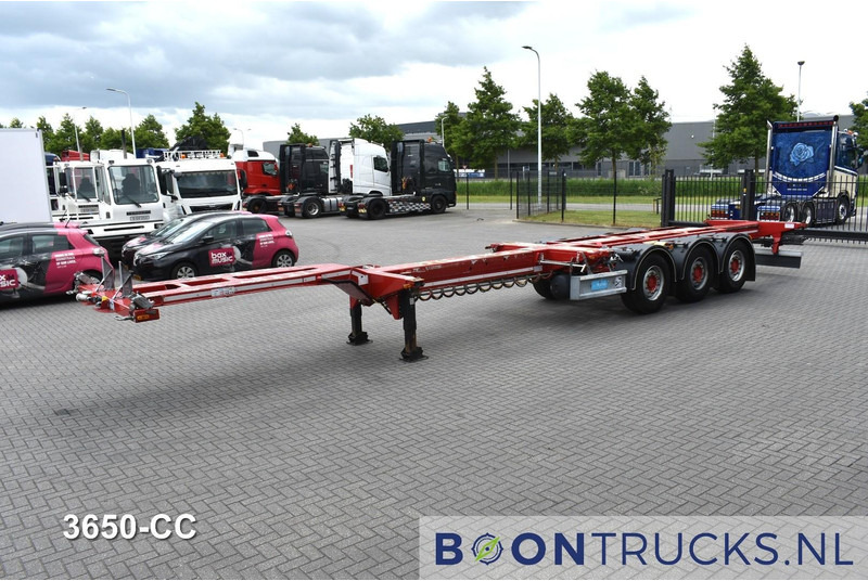 D-Tec FLEXITRAILER | 2x20-30-40-45ft HC * 2x LIFT AXLE * 2x EXTENDABLE * MOT 11-2025 - Полуприцеп-контейнеровоз/ Сменный кузов: фото 5 D-Tec FLEXITRAILER | 2x20-30-40-45ft HC * 2x LIFT AXLE * 2x EXTENDABLE * MOT 11-2025 - Полуприцеп-контейнеровоз/ Сменный кузов: фото 5