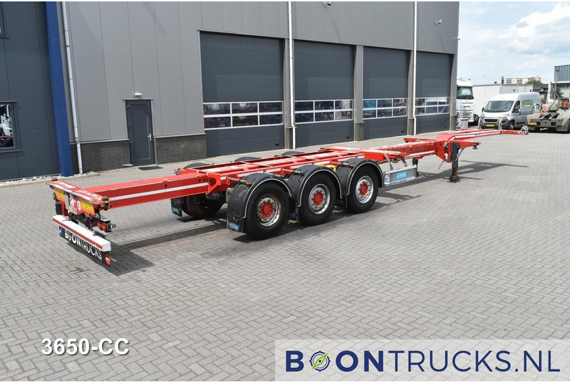 D-Tec FLEXITRAILER | 2x20-30-40-45ft HC * 2x LIFT AXLE * 2x EXTENDABLE * MOT 11-2025 - Полуприцеп-контейнеровоз/ Сменный кузов: фото 2 D-Tec FLEXITRAILER | 2x20-30-40-45ft HC * 2x LIFT AXLE * 2x EXTENDABLE * MOT 11-2025 - Полуприцеп-контейнеровоз/ Сменный кузов: фото 2